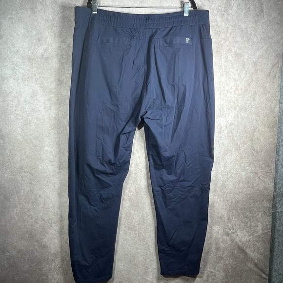 Public Rec Pants Mens 44X32 Navy Blue Drawstring Zip Pockets Athleisure Casual - Picture 6 of 11